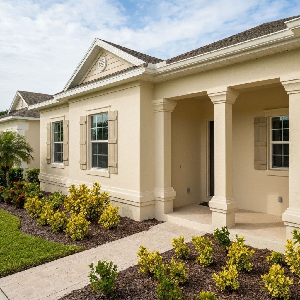 Stucco renovation in Cape Coral